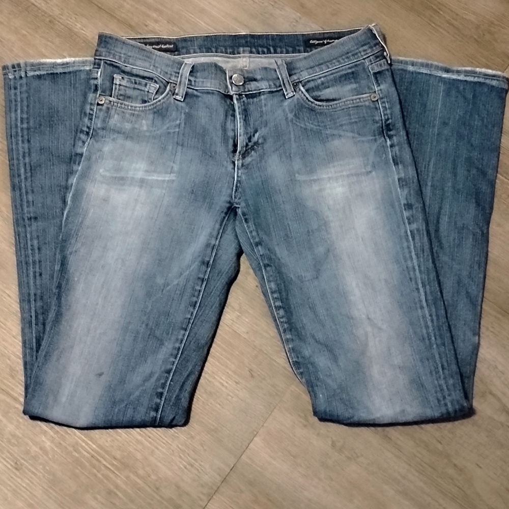 Citizens Of Humanity Light Blue Boot Cut Jeans